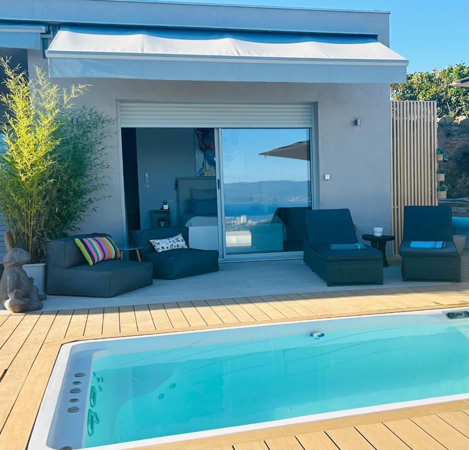 Casa Lc Chambre3 Vue De Nage Ajaccio (Corsica)